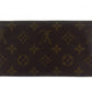 LOUIS VUITTON Long Wallet Purse No.212 Brown beige gold vintage