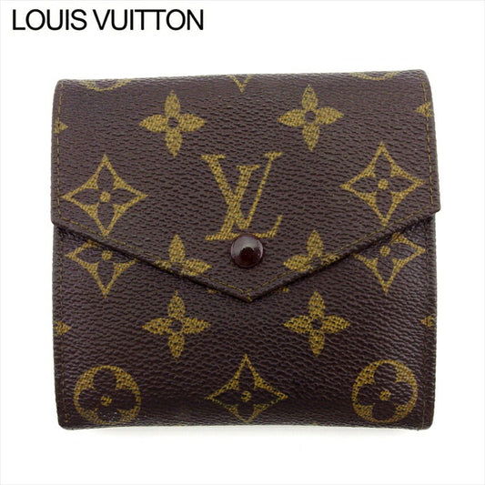 LOUIS VUITTON Bifold Wallet M61660 Brown beige Portonebi (old type)