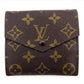 LOUIS VUITTON Bifold Wallet M61660 Brown beige Portonebi (old type)