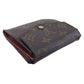 LOUIS VUITTON Tri-fold wallet M61660 Brown Portonebier
