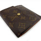 LOUIS VUITTON Bifold Wallet M61652 Brown beige gold Porte Monnaie Billets Cartes Credit