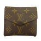 LOUIS VUITTON Bifold Wallet Dark brown brown