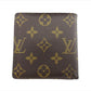 LOUIS VUITTON Bifold Wallet M61665 Brown Porte Billets Cartes Crdit Monet