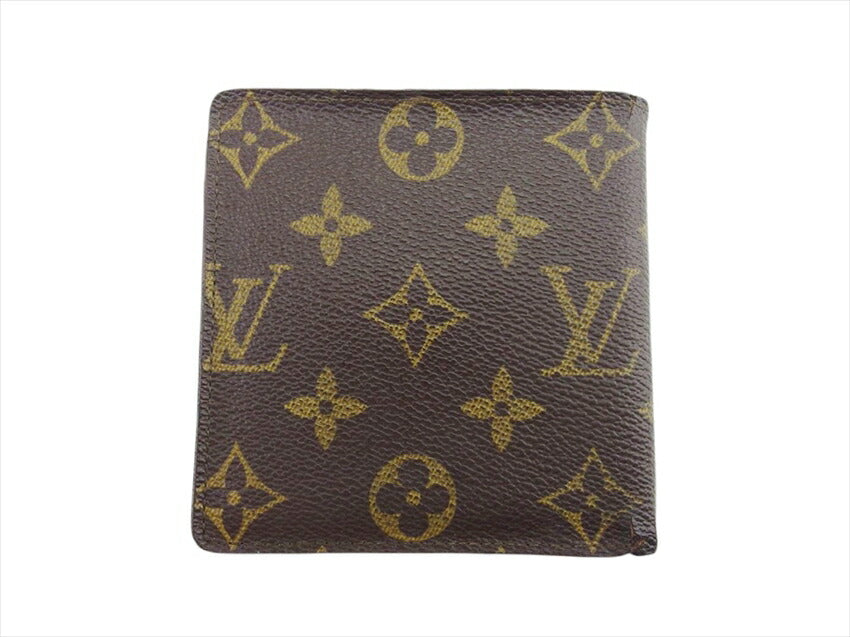 LOUIS VUITTON Bifold Wallet M61665 Brown Porte Billets Cartes Crdit Monet