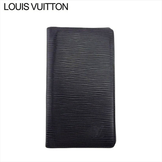 LOUIS VUITTON Bill Compartment R20522 Noir Epi Agenda Posh