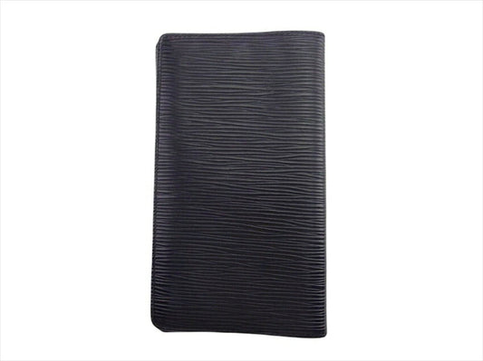 LOUIS VUITTON Bill Compartment R20522 Noir Epi Agenda Posh