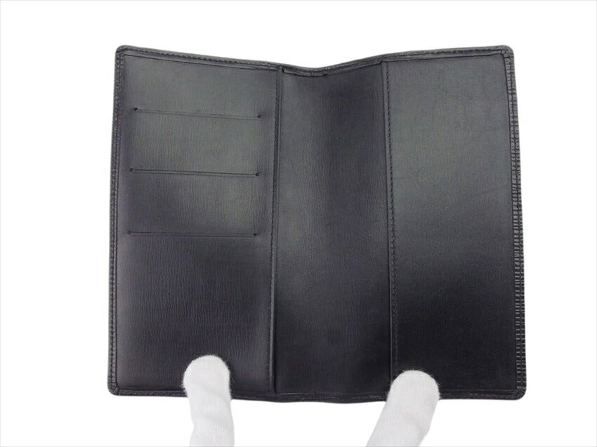 LOUIS VUITTON Bill Compartment R20522 Noir Epi Agenda Posh