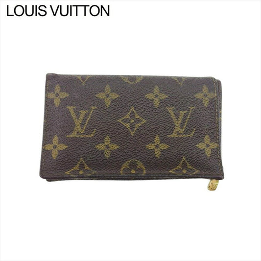 LOUIS VUITTON Long Wallet Purse M61730 Monogram canvas Brown beige Porte Monnaie-Viet-Trésors (old)