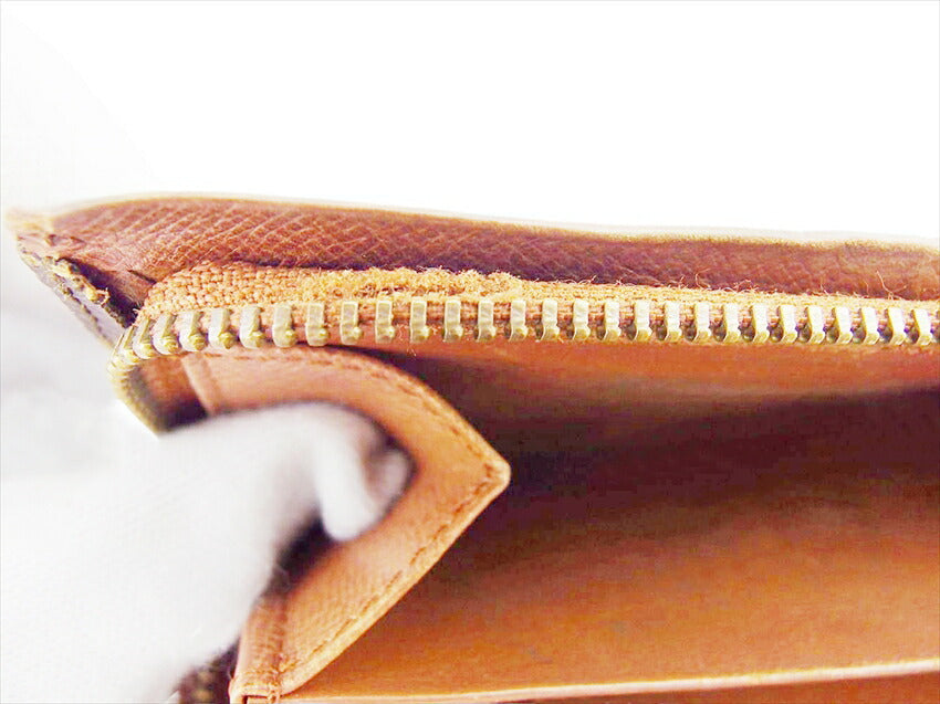 LOUIS VUITTON Long Wallet Purse M61730 Monogram canvas Brown beige Porte Monnaie-Viet-Trésors (old)