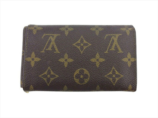 LOUIS VUITTON Long Wallet Purse M61730 Monogram canvas Brown beige Porte Monnaie-Viet-Trésors (old)