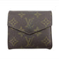 LOUIS VUITTON Bifold Wallet M61660 Brown beige gold Portonebier