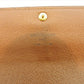 LOUIS VUITTON Long Wallet Purse M61734 Brown beige gold Portefeuille Sarah