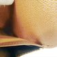 LOUIS VUITTON Long Wallet Purse M61734 Brown beige gold Portefeuille Sarah
