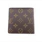 LOUIS VUITTON Bifold Wallet M61665 Brown beige Porte Billets Cartes Crdit Monet