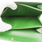 LOUIS VUITTON Long Wallet Purse M63574 Borneo Green Pochette Porto MonÃ©credi