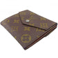 LOUIS VUITTON Bifold Wallet Brown Portonebi (old type)