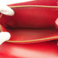 LOUIS VUITTON Long Wallet Purse M63577 Castilian Red Pochette Porto MonÃ©credi