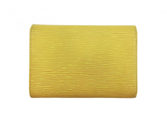 LOUIS VUITTON Long Wallet Purse M63389 Tassili Yellow (Yellow x Purple) Porte Tresor International
