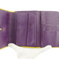 LOUIS VUITTON Long Wallet Purse M63389 Tassili Yellow (Yellow x Purple) Porte Tresor International
