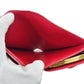 LOUIS VUITTON Bifold Wallet M91980 Pomdomur (Red) Portomonet Vievienova
