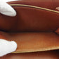 LOUIS VUITTON Long Wallet Purse M61725 Brown beige gold Pochette Porto MonÃ©credi
