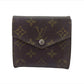 LOUIS VUITTON Bifold Wallet M61660 Brown Old Bolt-Monnebier