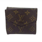 LOUIS VUITTON Bifold Wallet M61660 Brown Old Bolt-Monnebier