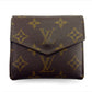 LOUIS VUITTON Bifold Wallet M61660 Brown beige gold Portonebi (old type)