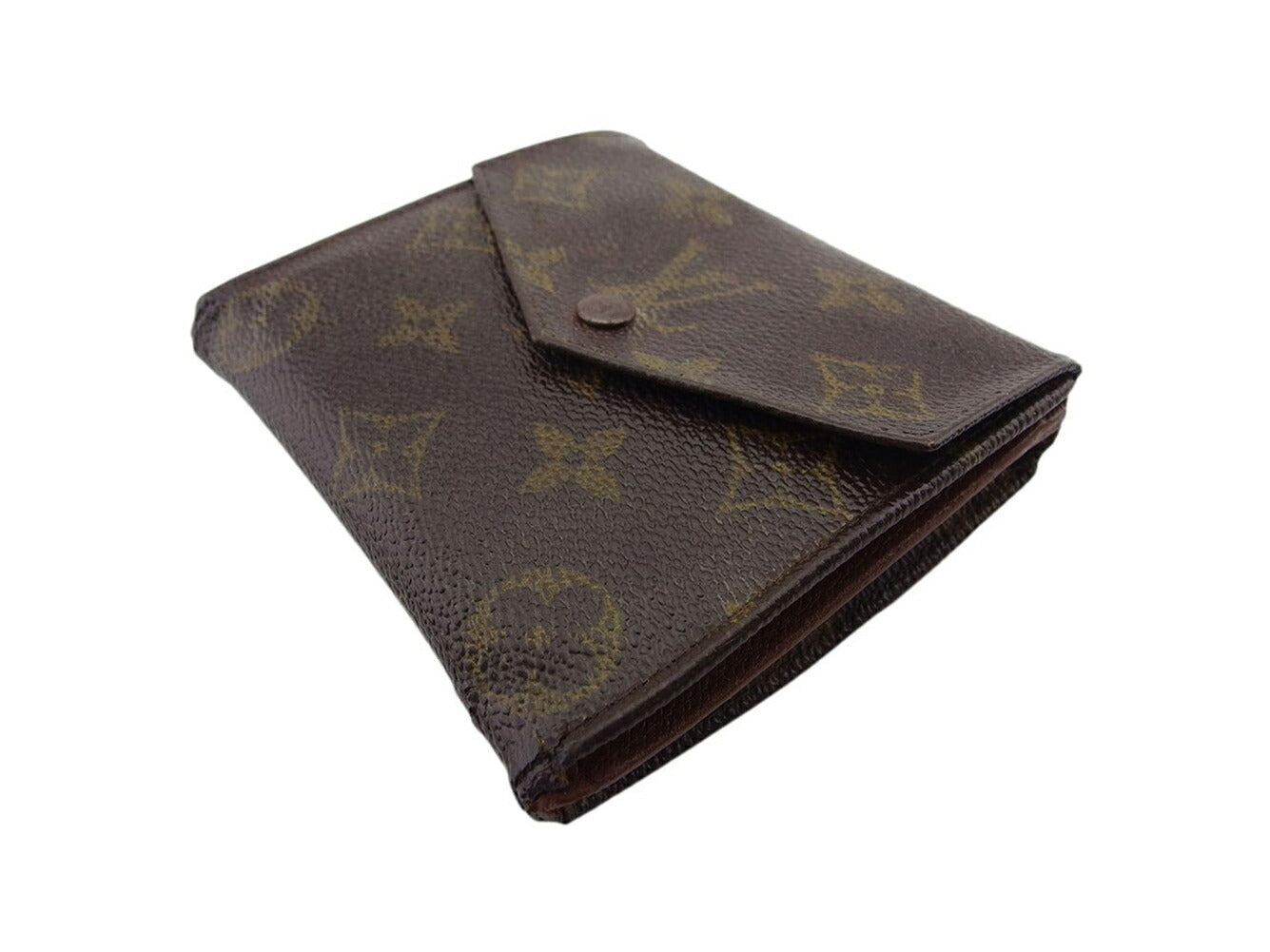 LOUIS VUITTON Bifold Wallet M61660 Brown beige Portonebi (old type)