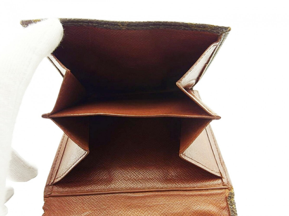 LOUIS VUITTON Bifold Wallet M61660 Brown beige Portonebi (old type)
