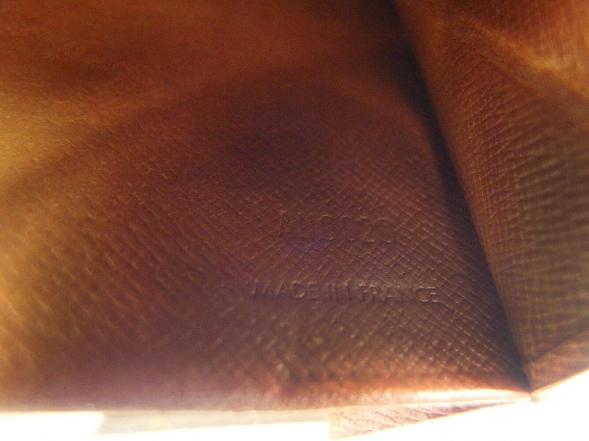 LOUIS VUITTON Bifold Wallet M61660 Brown beige Portonebi (old type)