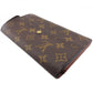LOUIS VUITTON Long Wallet Purse M61725 Brown beige gold Pochette Porto MonÃ©credi