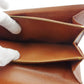 LOUIS VUITTON Long Wallet Purse M61725 Brown beige gold Pochette Porto MonÃ©credi