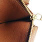 LOUIS VUITTON Long Wallet Purse M61725 Brown beige gold Pochette Porto MonÃ©credi