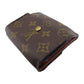 LOUIS VUITTON Bifold Wallet M61652 Brown beige gold Porte Monnaie Billets Cartes Credit