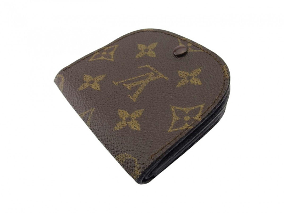 LOUIS VUITTON Coin case M61970 Brown Porto Moneguse