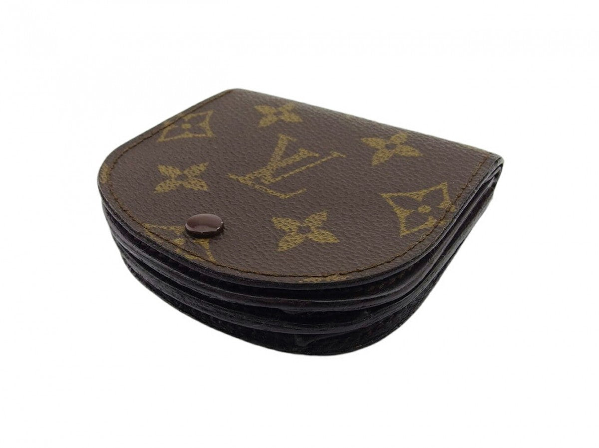 LOUIS VUITTON Coin case M61970 Brown Porto Moneguse