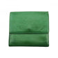 LOUIS VUITTON Bifold Wallet M63484 green Porte Monnaie Billets Cartes Credit