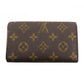 LOUIS VUITTON Long Wallet Purse M61730 Brown beige gold Portonebi Tresol