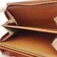 LOUIS VUITTON Long Wallet Purse M61730 Brown beige gold Portonebi Tresol