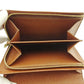 LOUIS VUITTON Long Wallet Purse M61730 Brown beige gold Portonebi Tresol