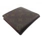 LOUIS VUITTON Bifold Wallet M61665 Brown beige Porte Billets Cartes Crdit Monet