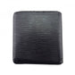 LOUIS VUITTON Bill Compartment M63312 black Porte Billets6Cartes Crdit