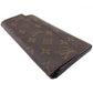 LOUIS VUITTON Long Wallet Purse M61724 Brown beige gold Pochette Porto MonÃ©credi