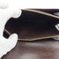 LOUIS VUITTON Long Wallet Purse M61724 Brown beige gold Pochette Porto MonÃ©credi
