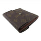 LOUIS VUITTON Bifold Wallet M61660 Brown Portonebi (old type)