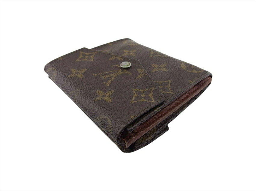 LOUIS VUITTON Bifold Wallet M61660 Brown Portonebi (old type)