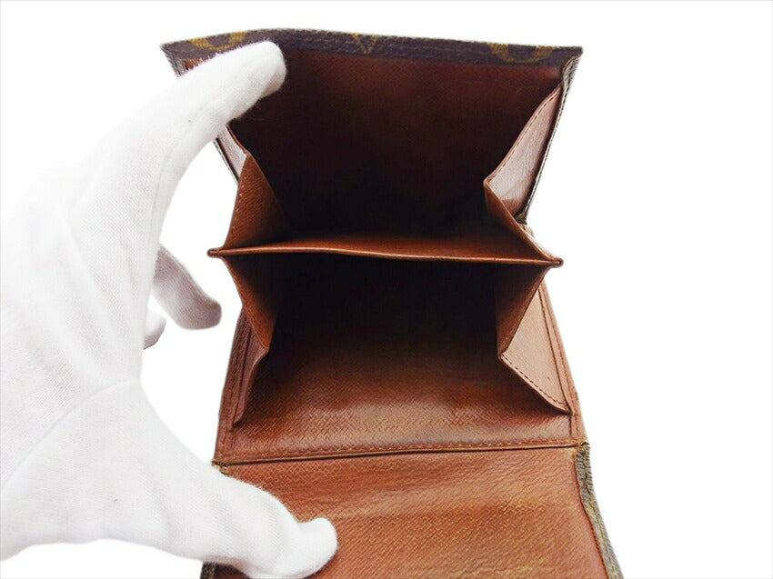 LOUIS VUITTON Bifold Wallet M61660 Brown Portonebi (old type)