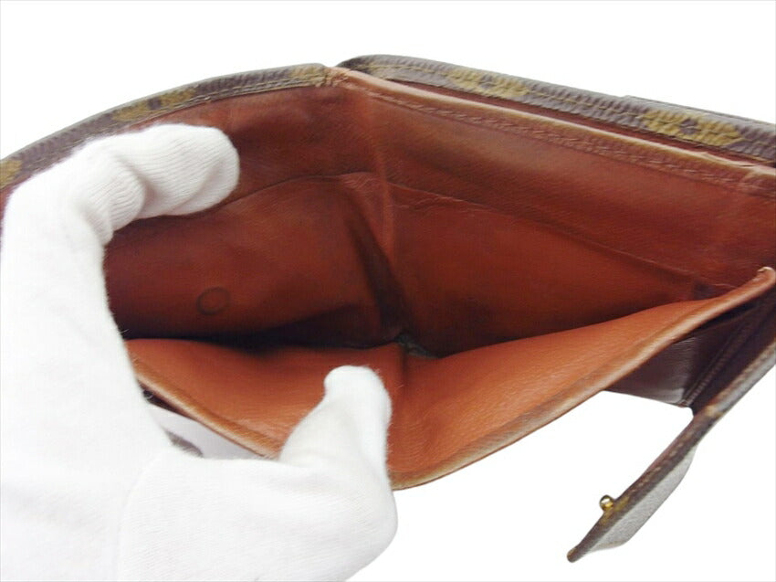 LOUIS VUITTON Bifold Wallet M61660 Brown Portonebi (old type)