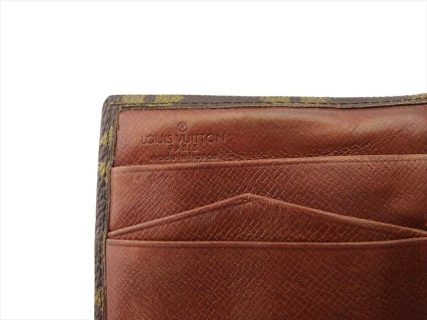 LOUIS VUITTON Bifold Wallet M61660 Brown Portonebi (old type)